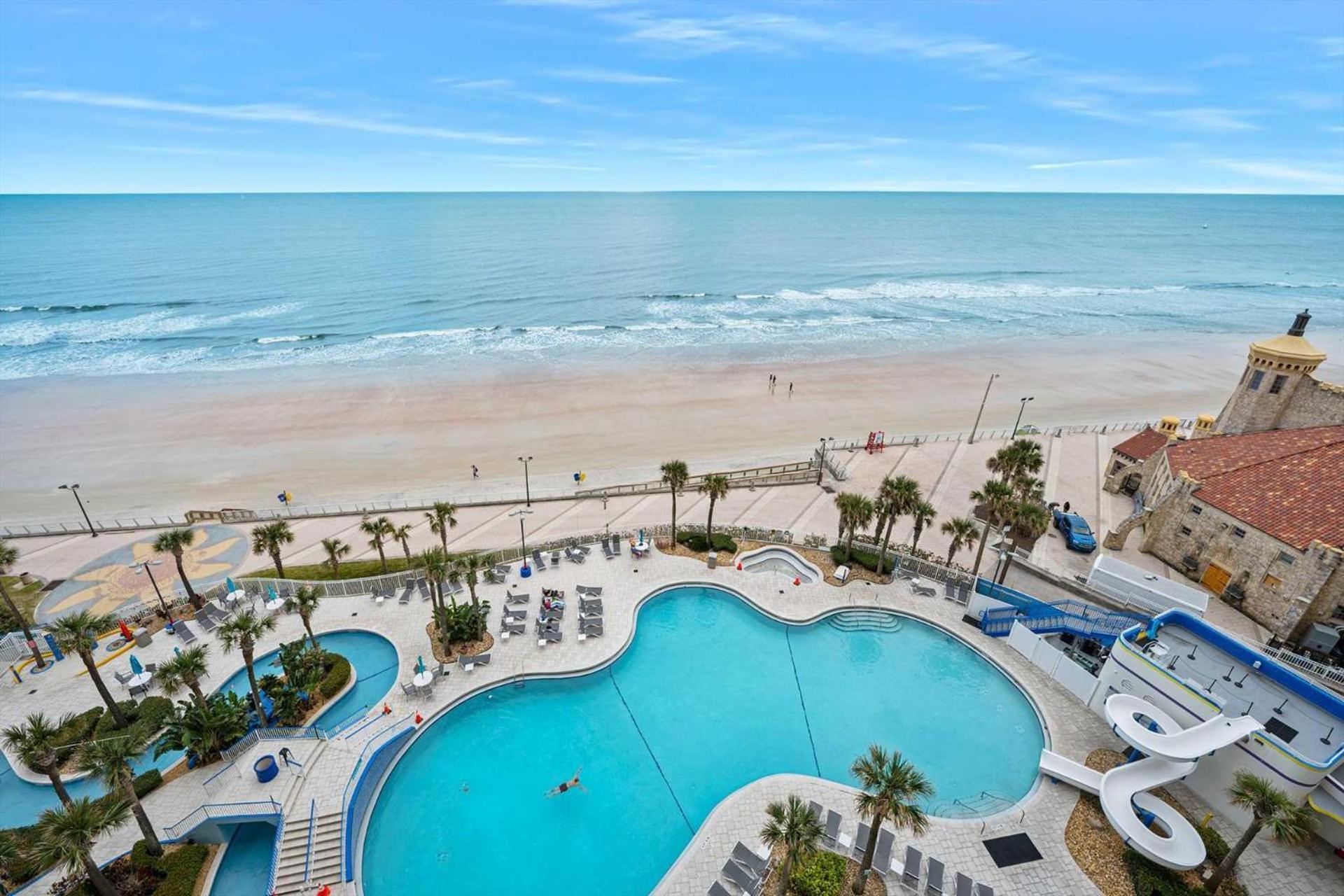 Luxury 10Th Floor 1 Bedroom Condo Direct Oceanfront Wyndham Ocean Walk Resort Daytona Beach | 1006 Extérieur photo