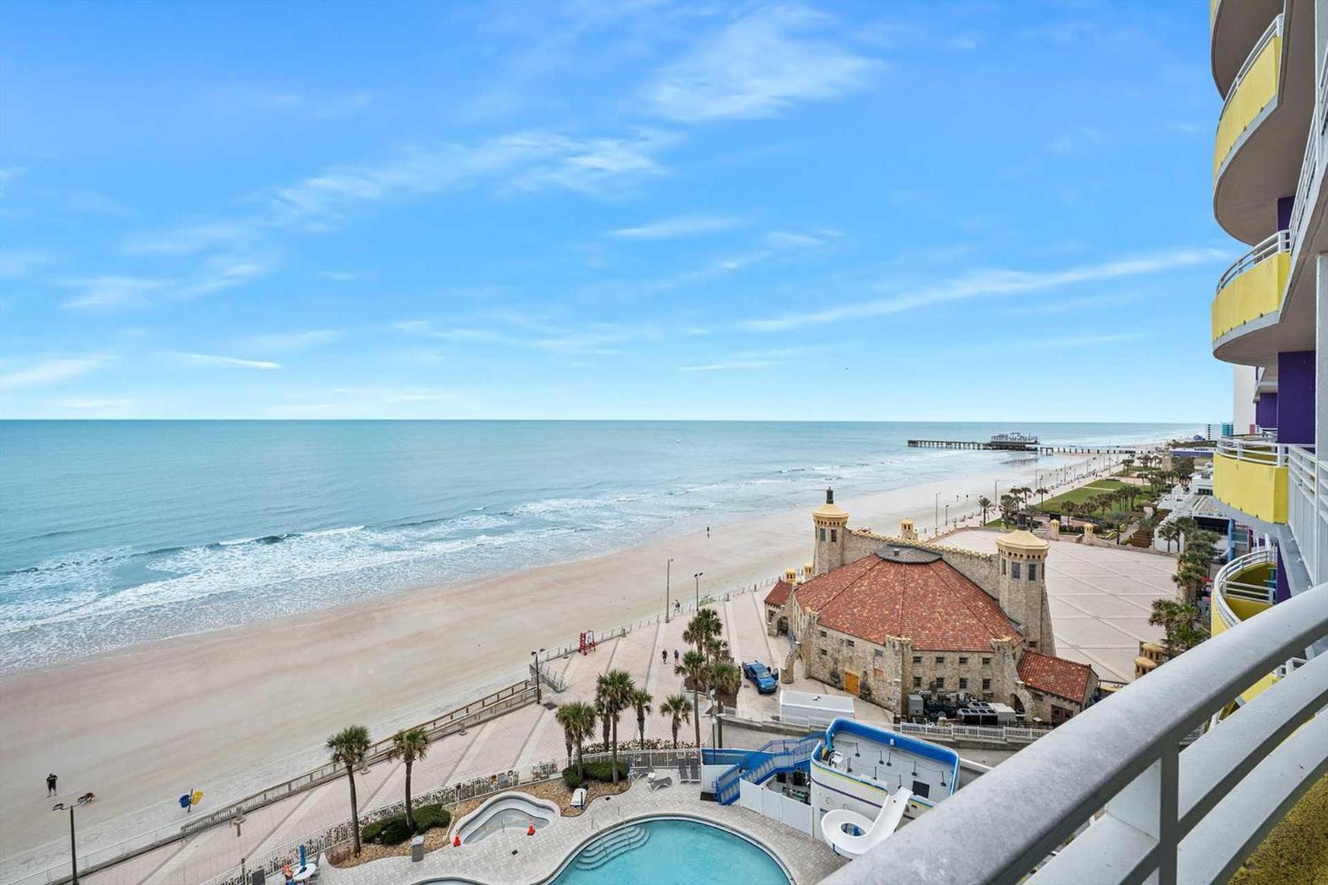 Luxury 10Th Floor 1 Bedroom Condo Direct Oceanfront Wyndham Ocean Walk Resort Daytona Beach | 1006 Extérieur photo